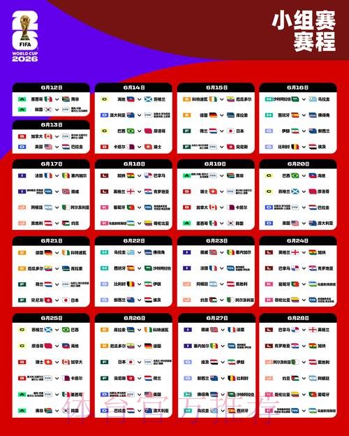 2026世界杯比赛时间今日高清直播在哪里看